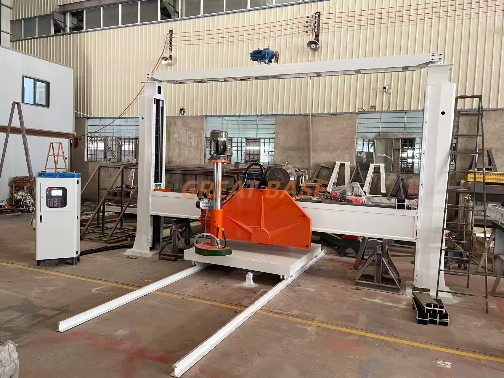 Great Base GBLM-1600 Gantry Type Two Way Stone Cutting Machine Marble Sandstone Soft Stone Cutter