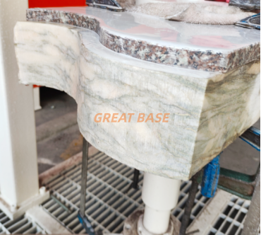 GreatBase GBMS-500 Vertical Wire Saw Machine For Tombstone Stone Furniture Processing