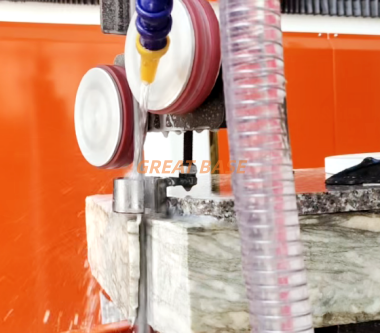GreatBase GBMS-500 Vertical Wire Saw Machine For Tombstone Stone Furniture Processing