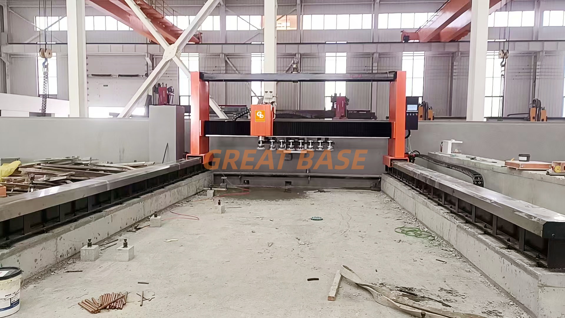 Factory direct Great Base GBDM-3000M Automatic Multi Heads Calibrating And Polishing Machine