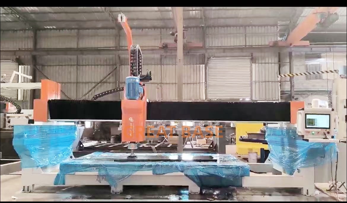 Factory direct Great Base GBDM-3000N Integrated Automatic Multi Heads Stone Polishing Machine