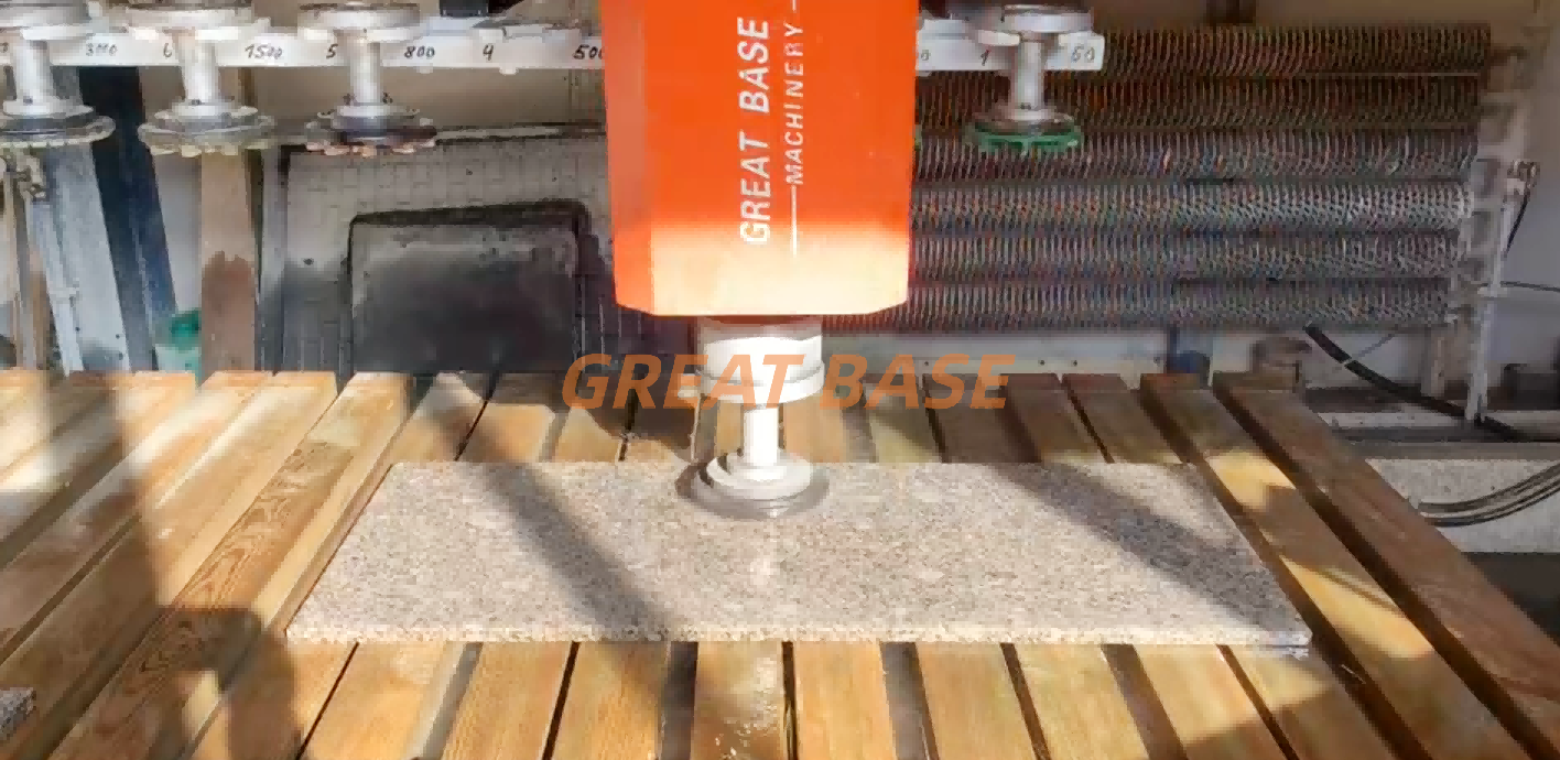 Factory direct Great Base GBDM-3000N Integrated Automatic Multi Heads Stone Polishing Machine
