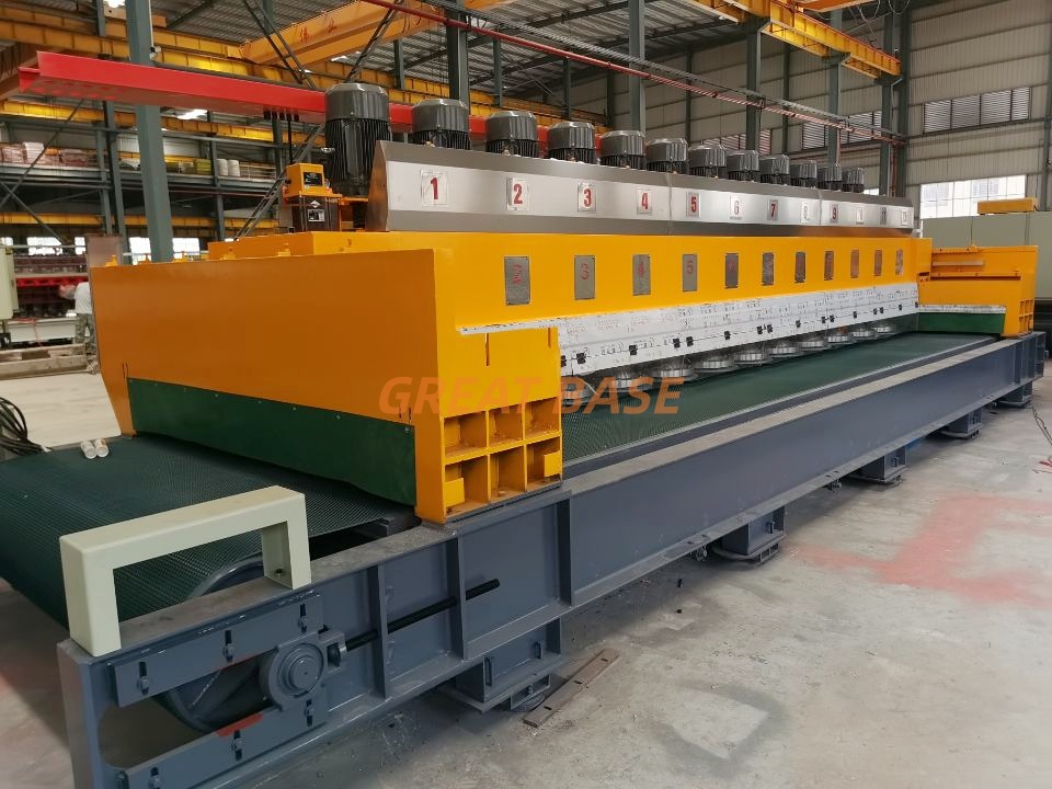 Great Base MMLX Series Marble Slab Polishing Line High Efficiency Marble Polisher