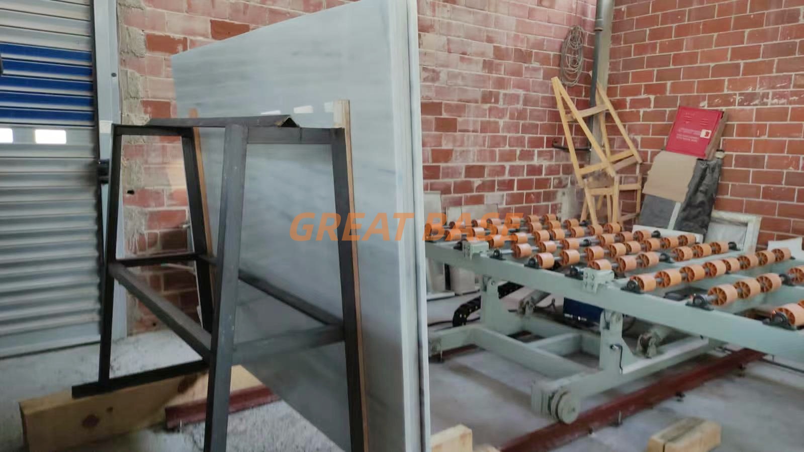 Great Base MMLX Series Marble Slab Polishing Line High Efficiency Marble Polisher