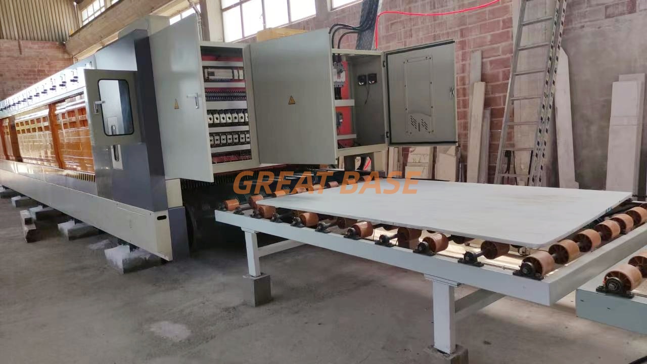 Great Base MMLX Series Marble Slab Polishing Line High Efficiency Marble Polisher