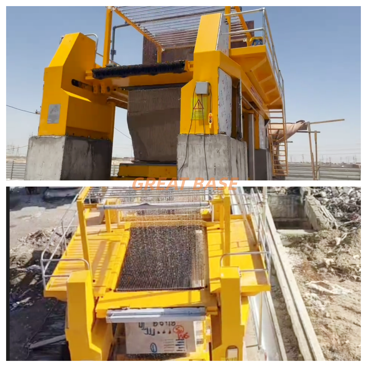 Multi Wire Saw Marble Block Cutting Machine