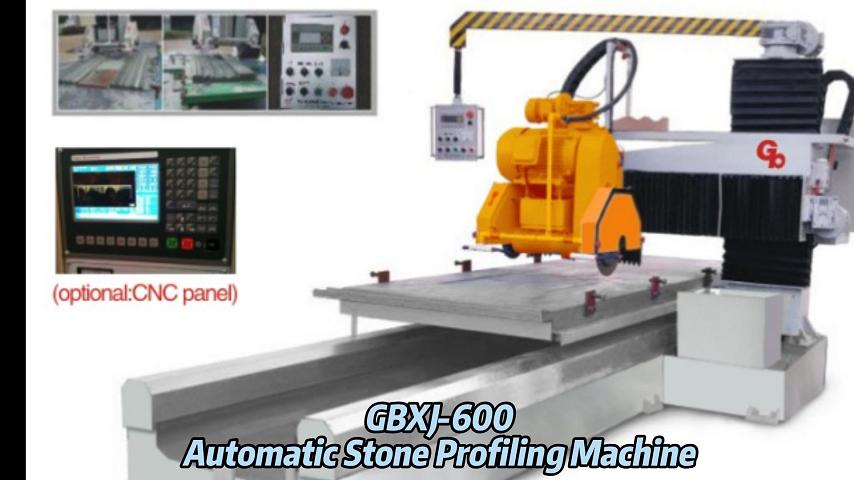 Hot Sell Granite Marble GBXJ-600 Autommatic Stone Profiling Machine Special Shape Processing Machine