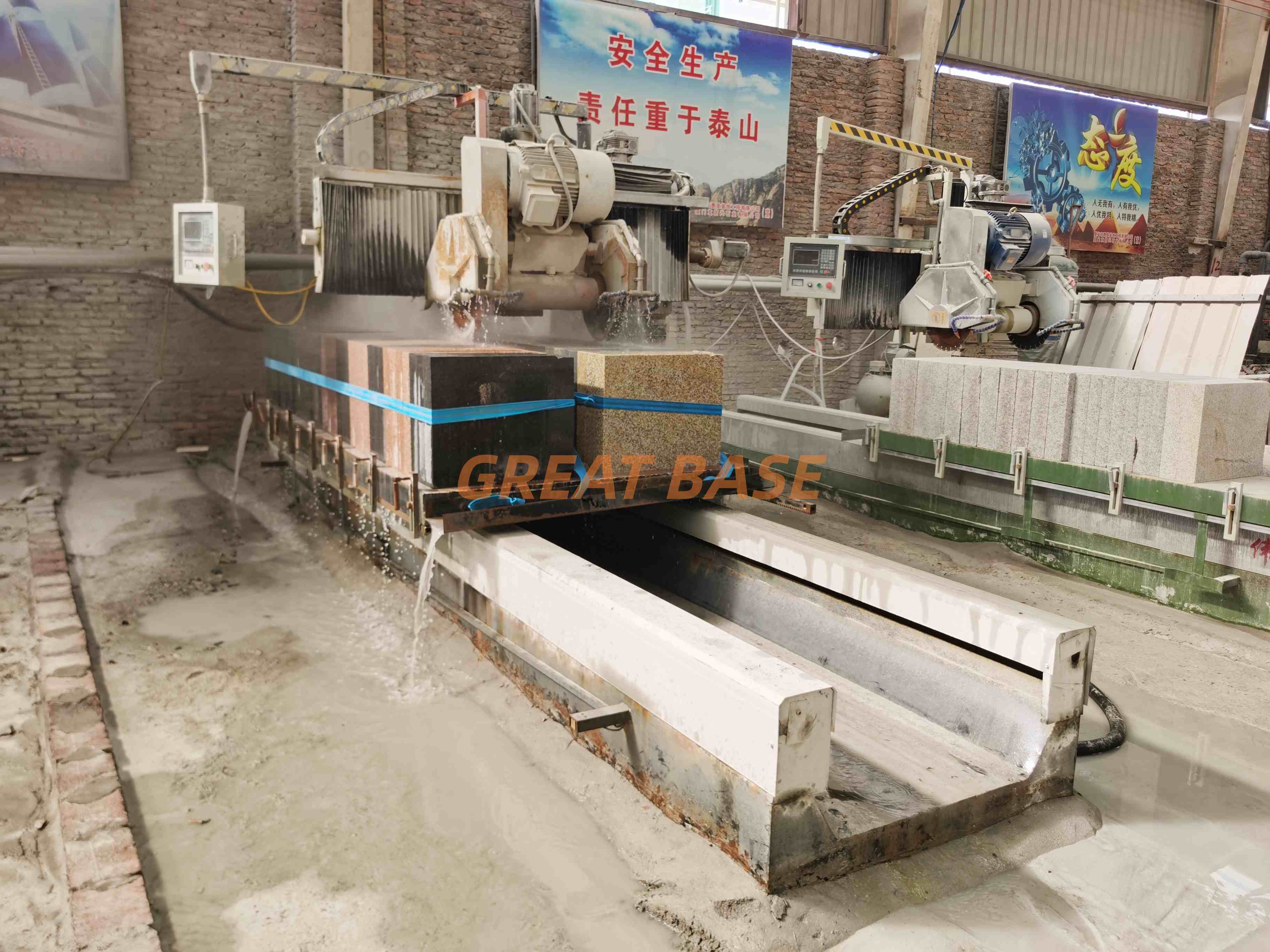 Hot Sell Granite Marble GBXJ-600 Autommatic Stone Profiling Machine Special Shape Processing Machine