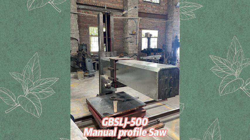 Factory Direct GBSLJ-500 Manual Profile Saw Granite Tombstone Special Shape Stone Cutting Machine