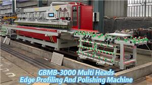 Automatic GBMB-3000 Multi Heads Edge Profiling and Polishing Machine Stone Polishing Machine for Marble Granite Slab and Concrete