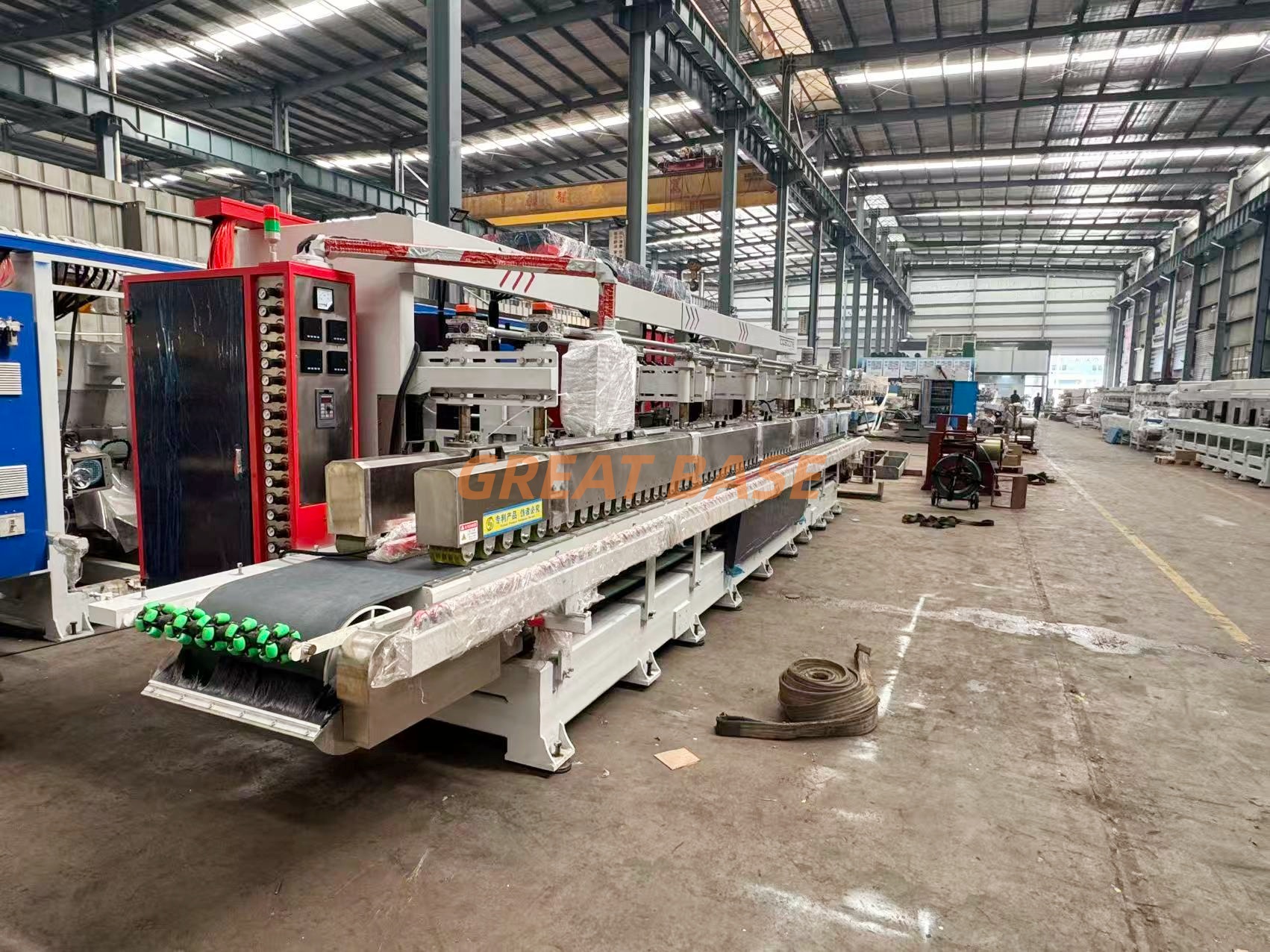 Automatic GBMB-3000 Multi Heads Edge Profiling and Polishing Machine Stone Polishing Machine for Marble Granite Slab and Concrete