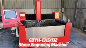Factory Direct GBYH-1315/1325 CNC Router Stone Tombstone Engraving Machine with Rotary