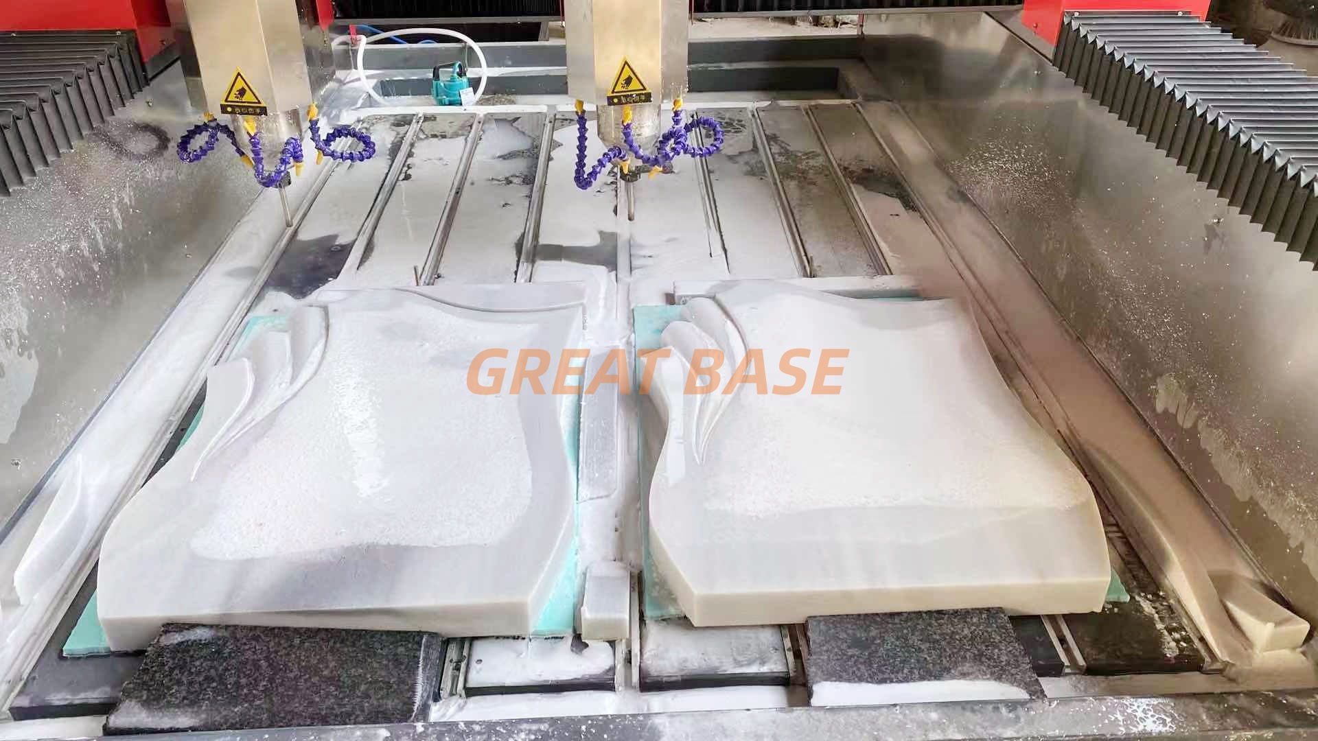 Factory Direct GBYH-1315/1325 CNC Router Stone Tombstone Engraving Machine with Rotary