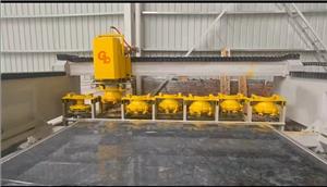 Full Automatic QSM-2000H Multi Heads Stone Polishing Bridge Type Polishing Machine for Marble Granite Slab and Concrete