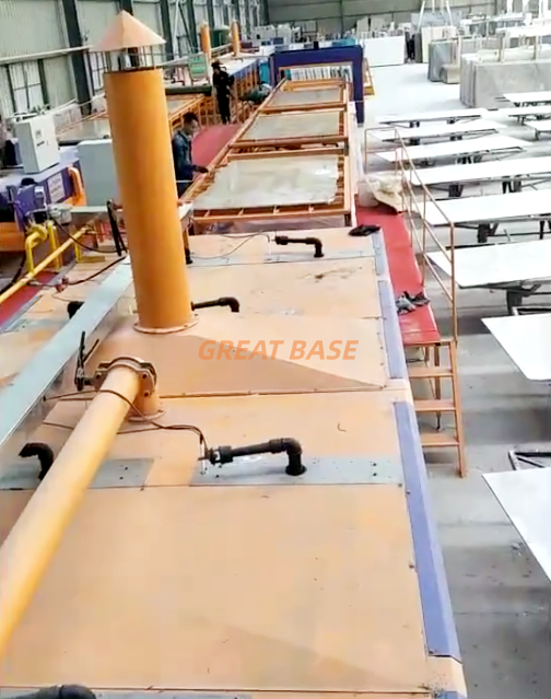 Factory Direct Great Base Marble Resin Line Marble Processing Line