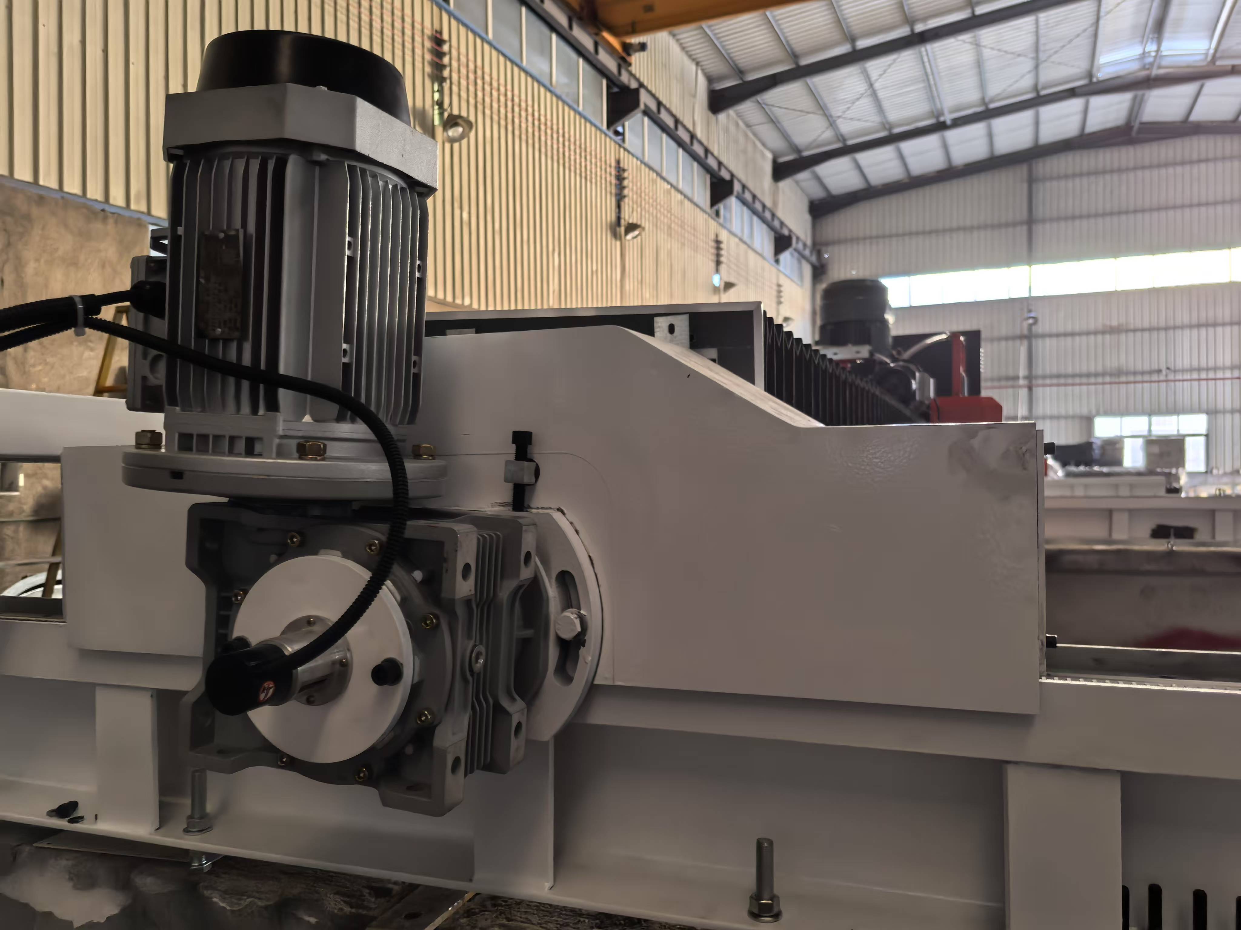 Great Base QSM-2000 Bridge Type Single Head Polishing Machine Marble Granite Slabs Polishing Machine