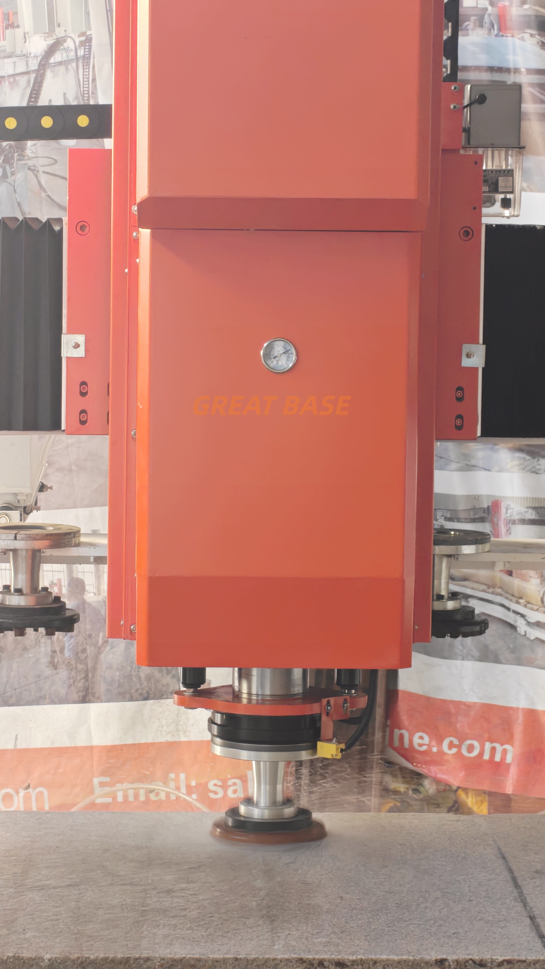 New Product Great Base GBDM-3200N Integrated Automatic 10 Heads Stone Polishing Machine