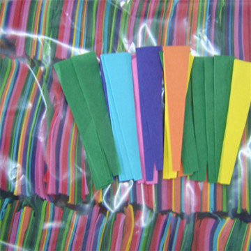 Veelkleurige Trapeziumvormige Weefsel Confetti