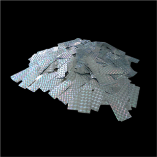 Bulkverpakking Laser Metallic Confetti Rechthoek