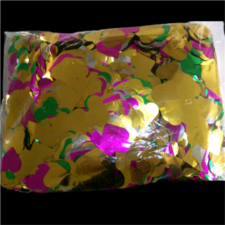 Hartvorm Metallic Folie Confetti