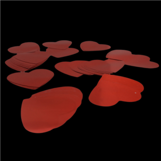 Hartvorm Metallic Folie Confetti
