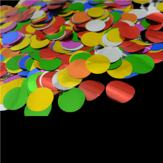 Min Ronde Metallic Confetti 10kg