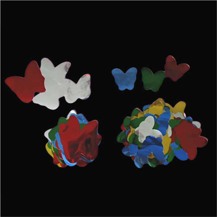 tissue paper confetti shapes