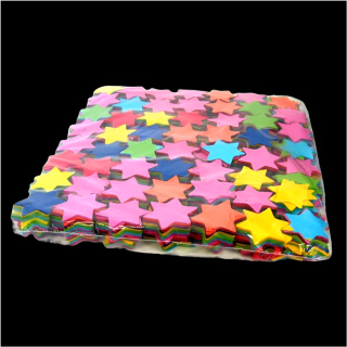 Stervormige papieren confetti