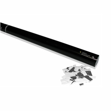 80H Zilveren Confetti Poppers Bulk