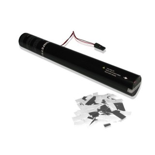 40cm elektrische zilveren confetti popper shooter