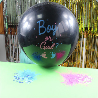Gender Reveal Confetti Ballon