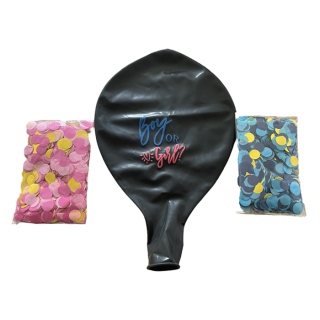 Gender Reveal Confetti Ballon
