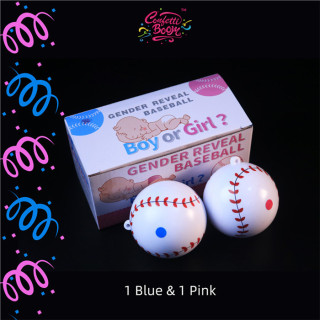 Jongen of meisje Gender Reveal Baseball