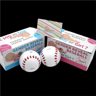 Jongen of meisje Gender Reveal Baseball