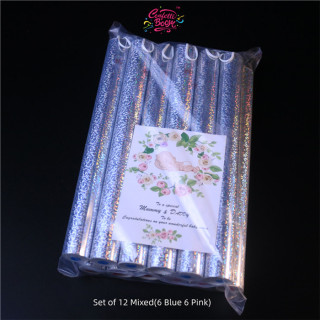 Gender Reveal Confetti Wands