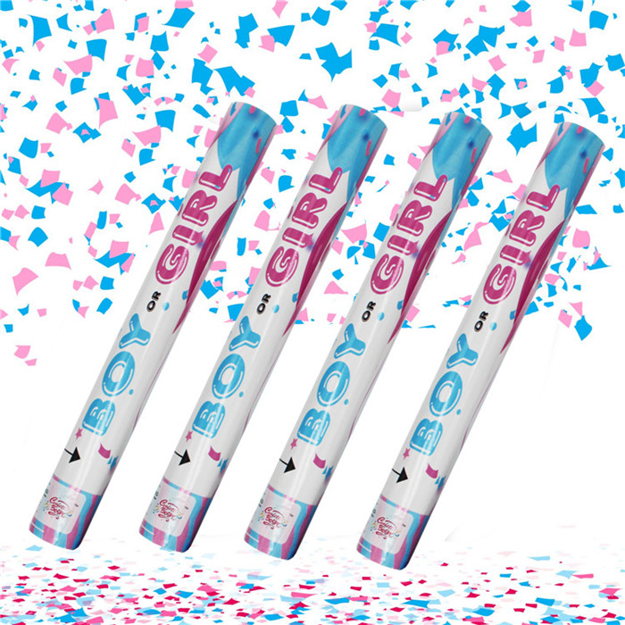 confetti poppers gender reveal