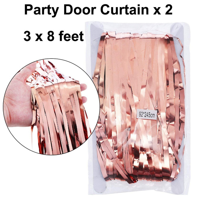 foil door curtain