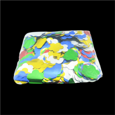 花形金属五彩纸屑