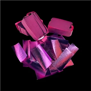 Biodegradable metallic confetti 55*17mm 5