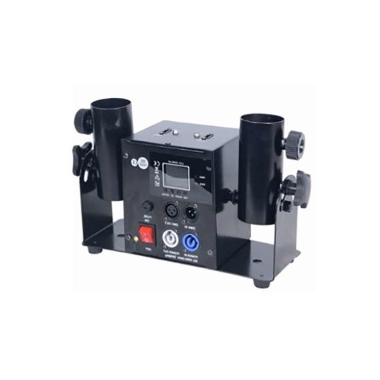 Máquina de cañón de confeti de 2 cabezales