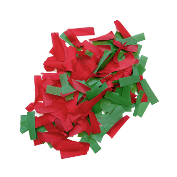 Kerst veelkleurige papieren confetti