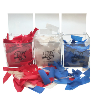Mix colors Red White and Blue Paper Confetti