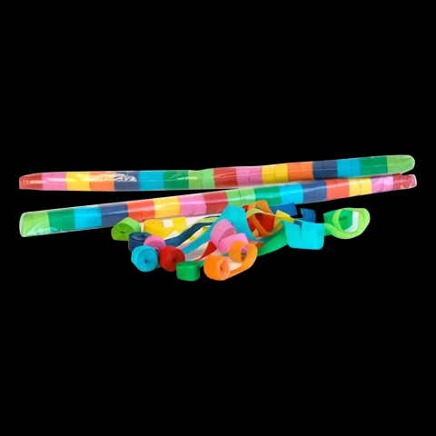 Verjaardag Bulk Groen Blauwe Vuurvaste Party Streamers