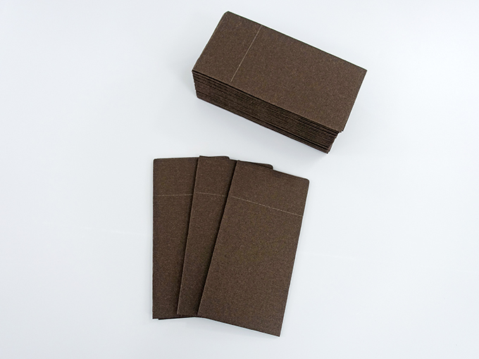 Brown Airlaid Napkins For Restaurant And Hotel