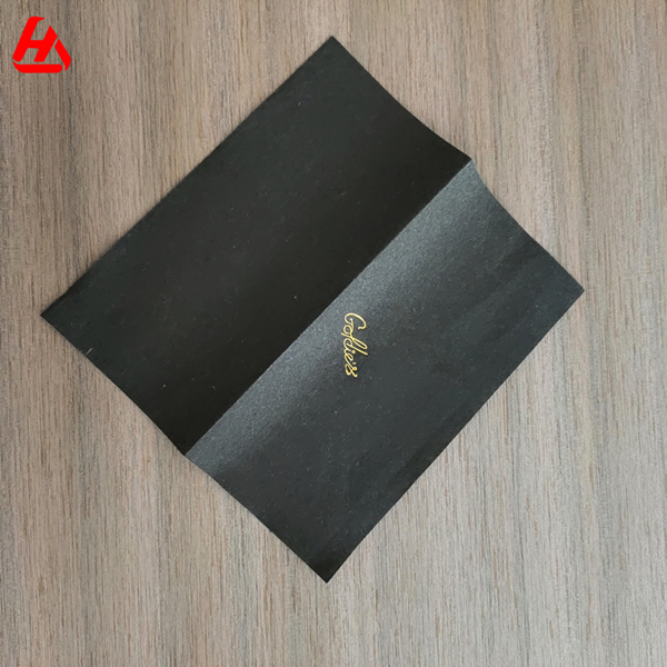 Black Cocktail Napkins