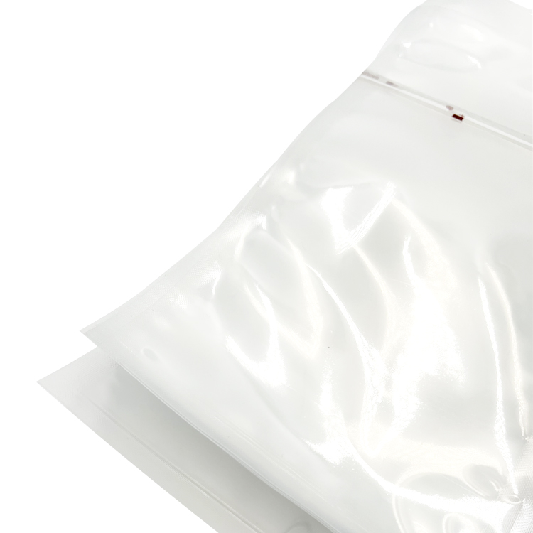 3 bolsas de plástico para congelador de alimentos al vacío con sello lateral