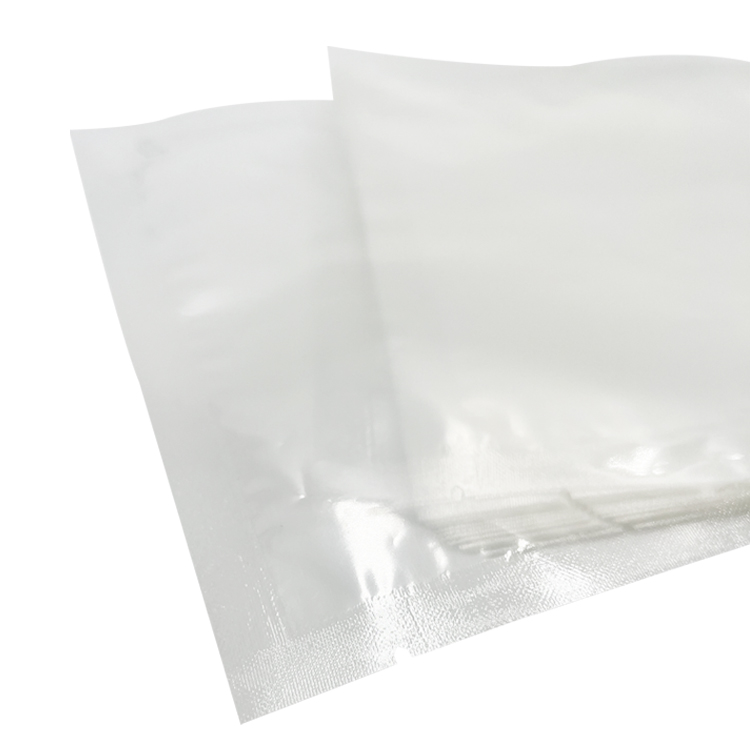 Sacchetti sottovuoto in plastica trasparente per alimenti