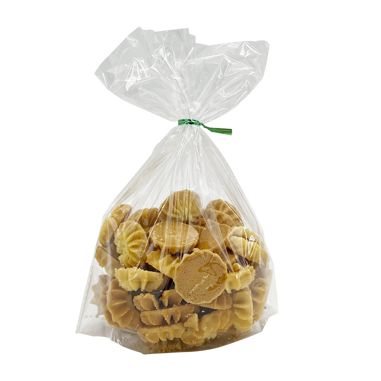 कुकी के लिए पुन: सील करने योग्य खाद्य पैकेजिंग बैग