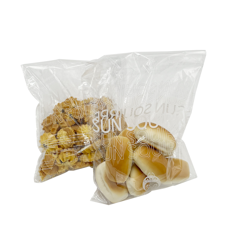 Sacs d'emballage en plastique pour biscuits adhésifs auto-scellants
