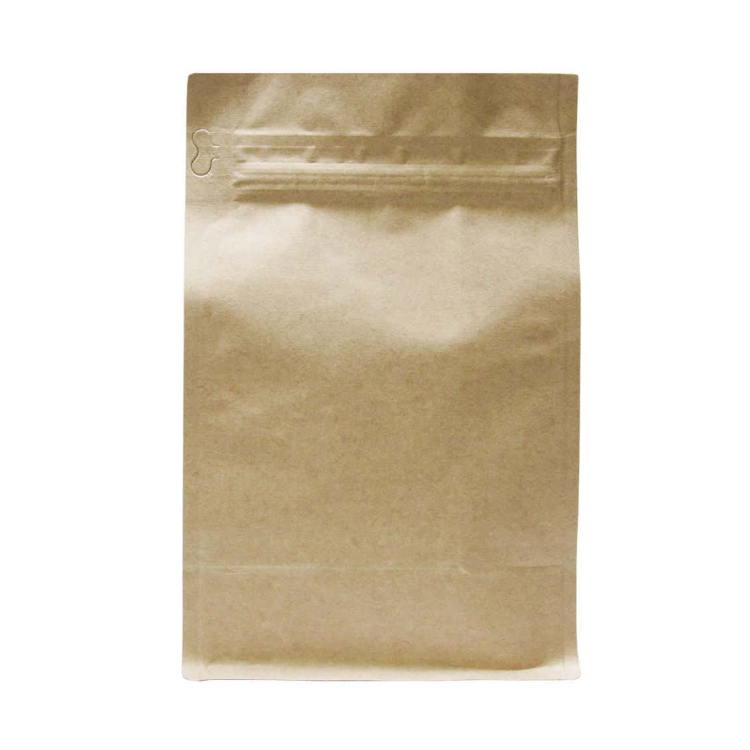 12 oz sacos de saco de café Kraft com válvula
